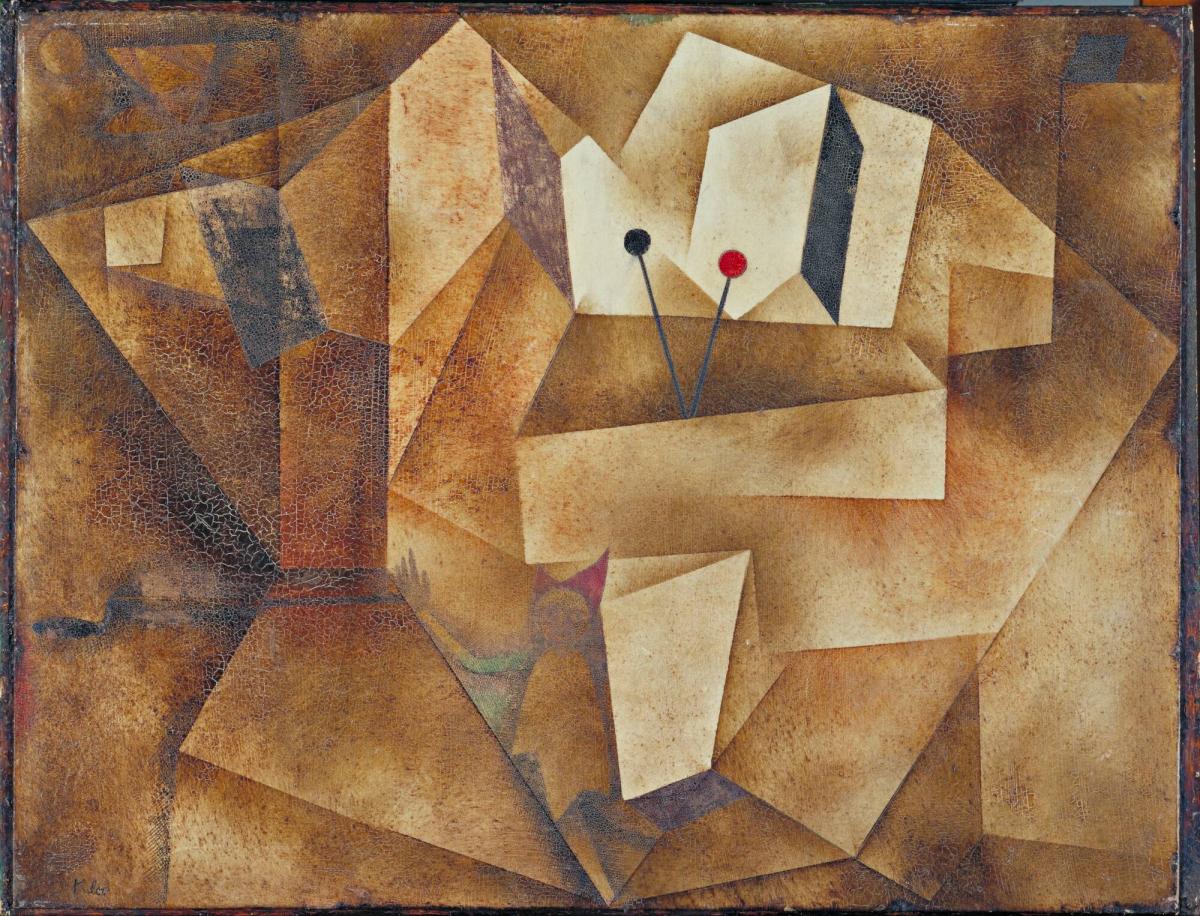 Organy z kotłami (Die Pauken-Orgel) - Paul Klee