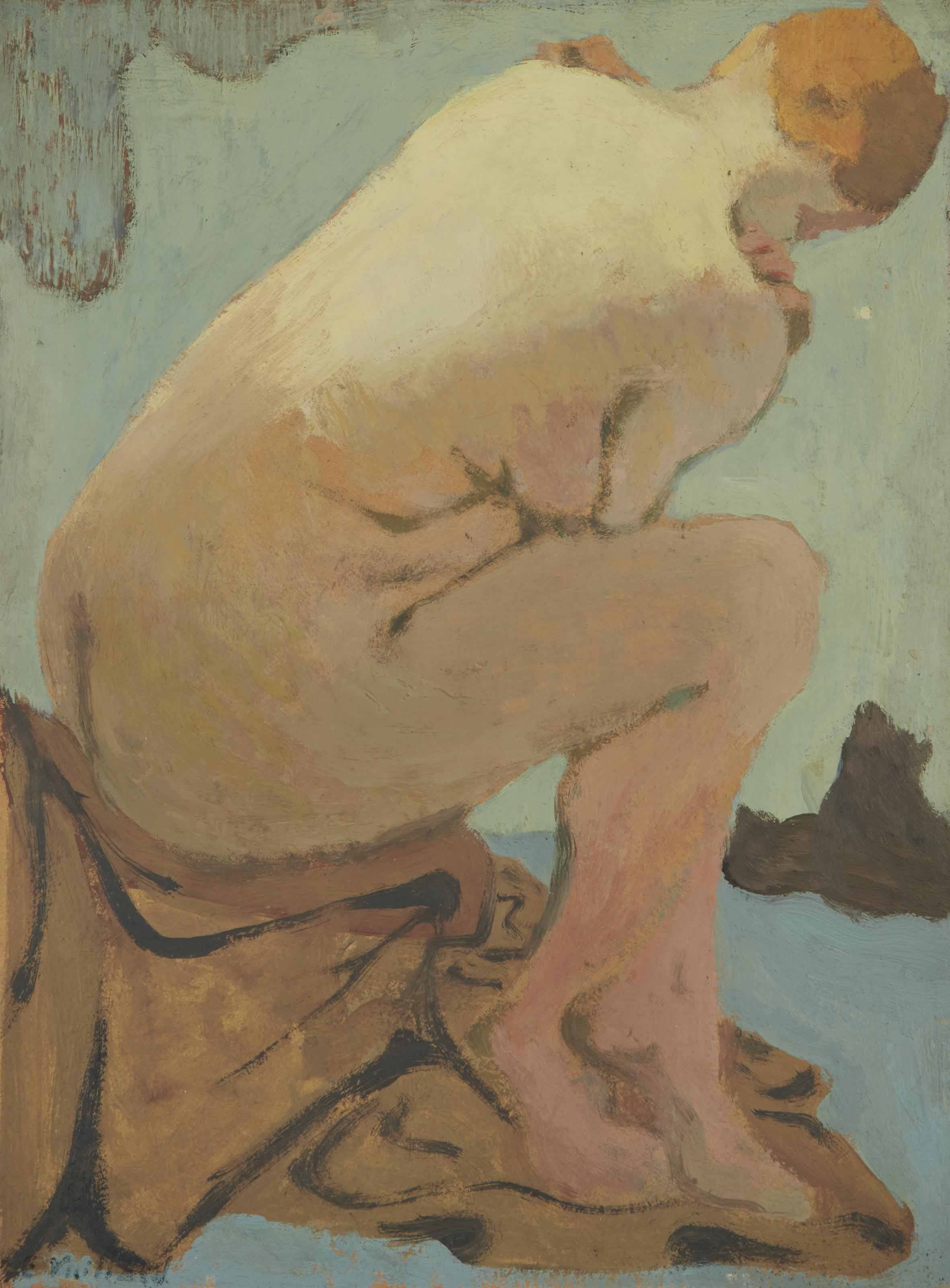 Nu assis - Édouard Vuillard