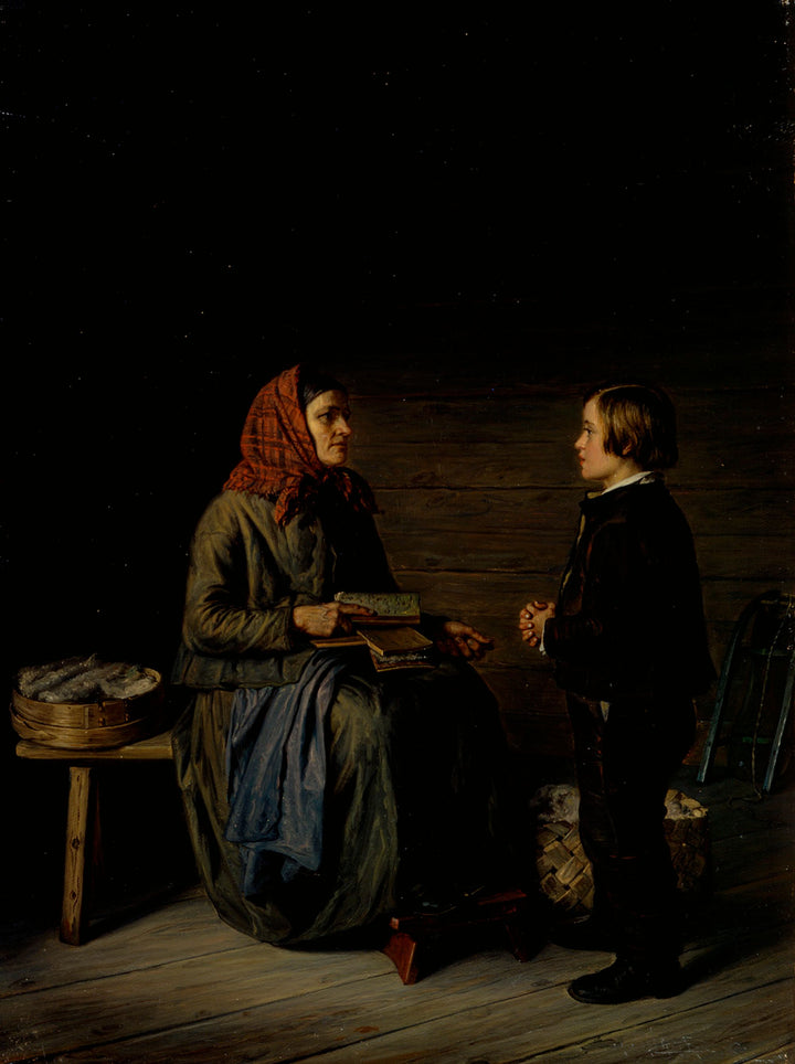 Poranek przed egzaminem - Robert Wilhelm Ekman