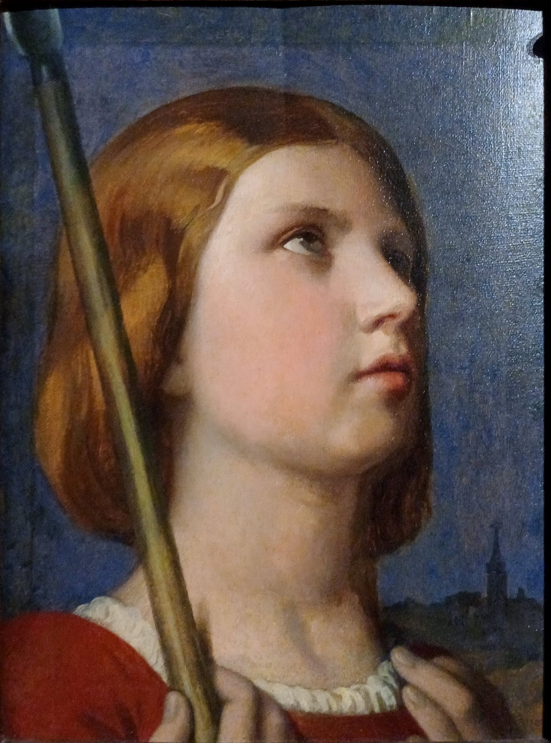 Głowa Joanny d'Arc w ekstazie - Jean-Auguste-Dominique Ingres