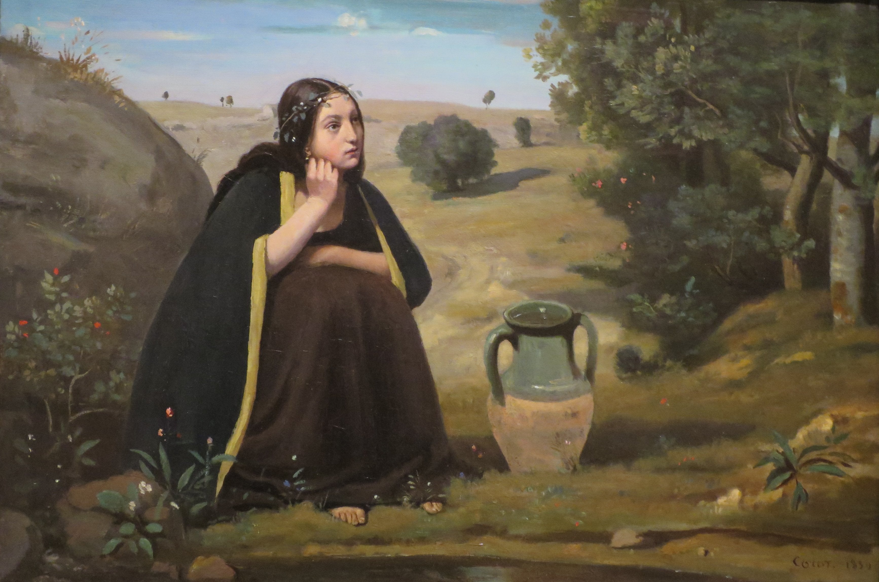 Rébecca - Jean-Baptiste Camille Corot