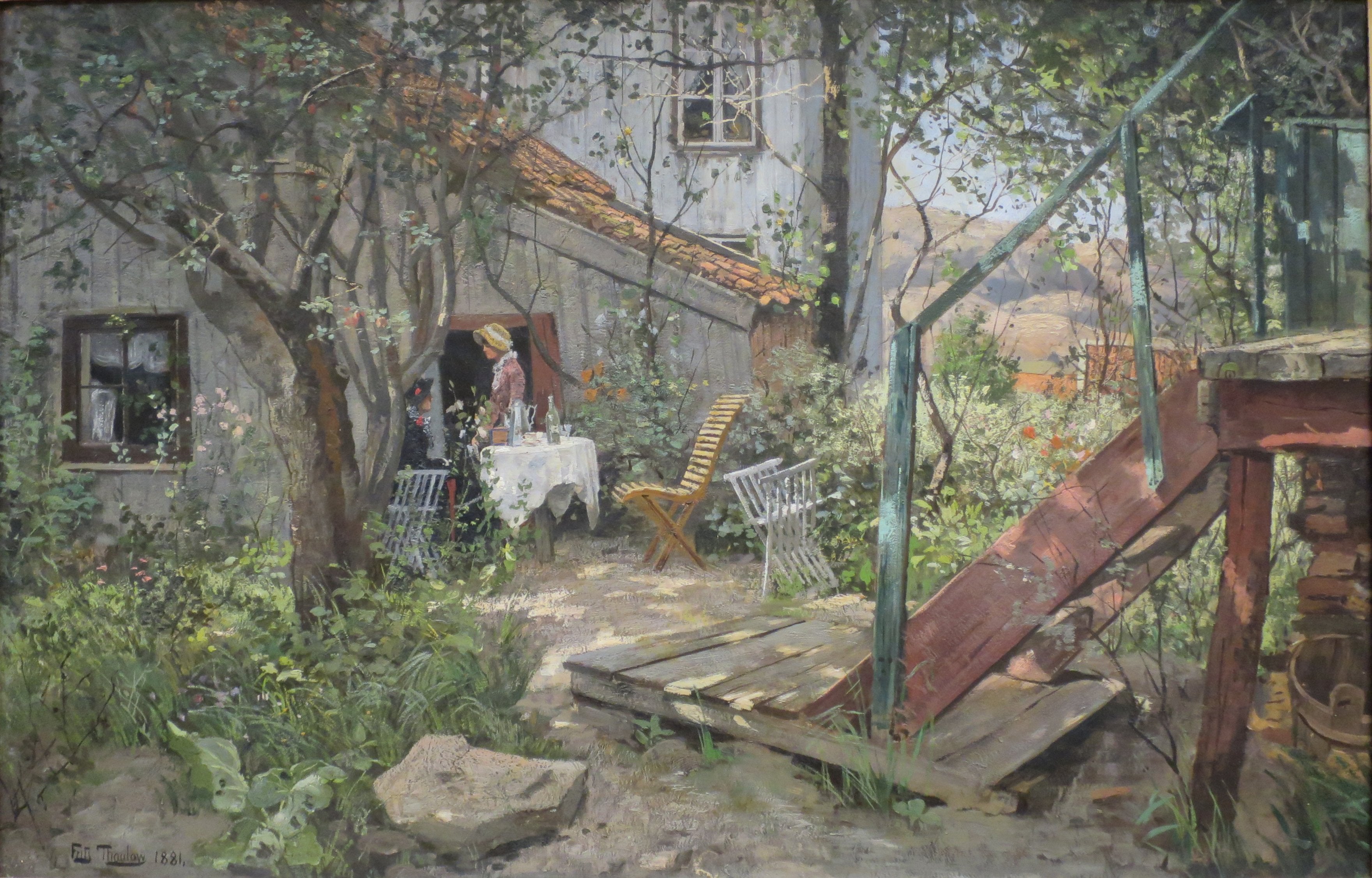 Journée d'été - Frits Thaulow