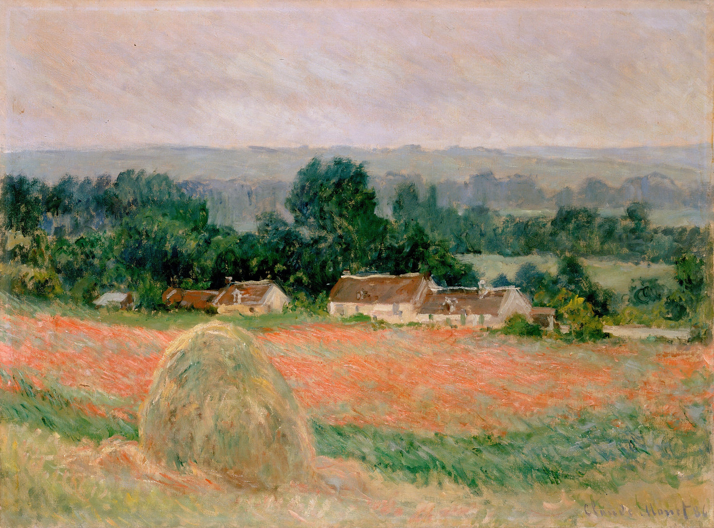 La Meule w Giverny - Claude Monet