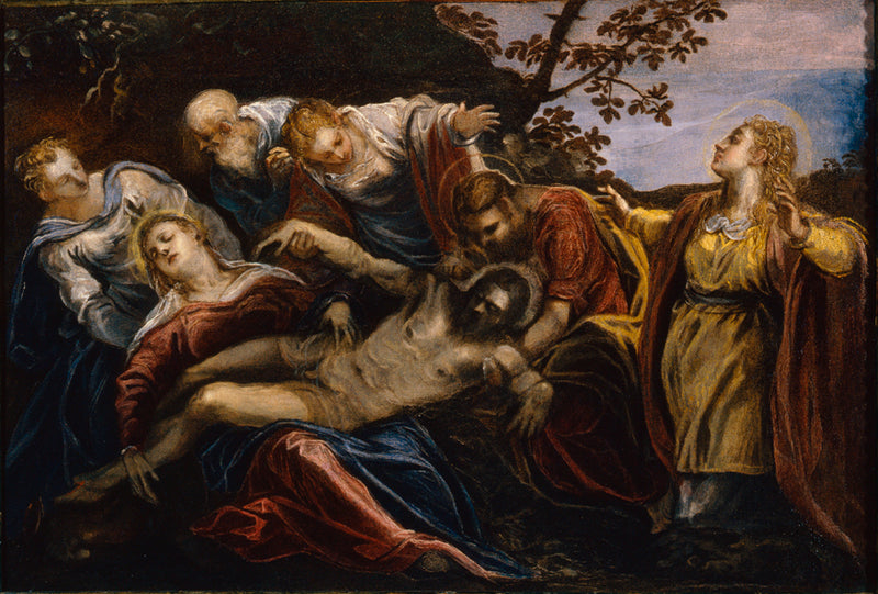 Lamentacja nad martwym Chrystusem - Jacopo Tintoretto