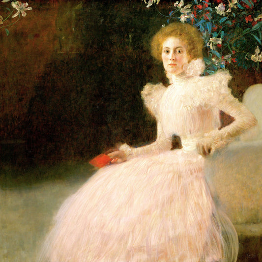 🌸✨ Portret Sonji Knips – Gustav Klimt (1898)