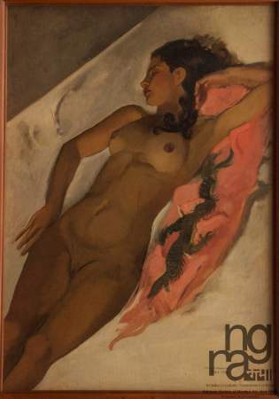 Sommeil, Amrita Sher-Gil, 1931, huile sur toile
