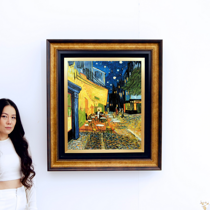 Taras kawiarni wieczorem - Vincent van Gogh