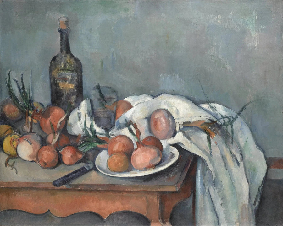 Martwa natura z cebulami - Paul Cézanne