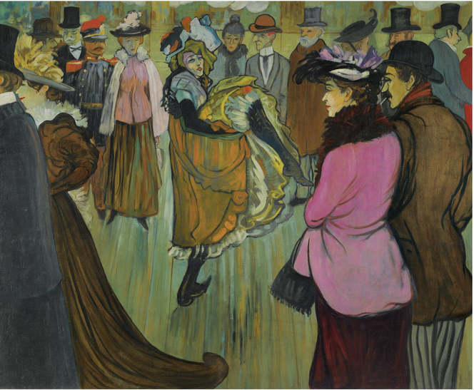 AU MOULIN ROUGE - Louis Anquetin