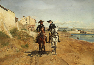 Un général et son aide de camp - Ernest Meissonier