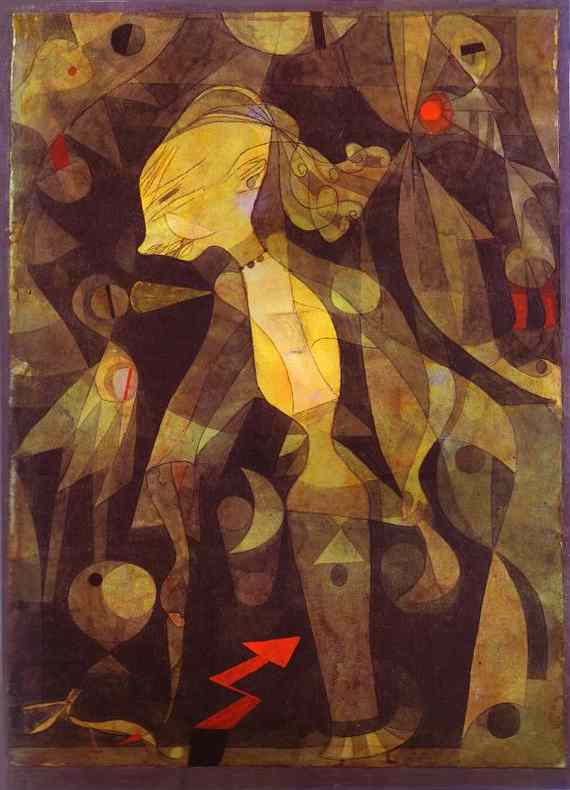 Przygoda młodej kobiety - Paul Klee