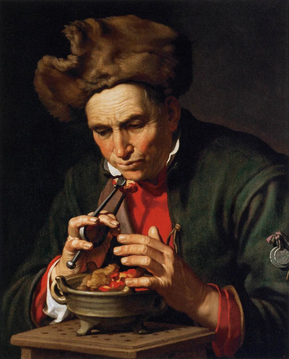 Allégorie de l'hiver - Abraham Bloemaert image 1 copie de tableau peinte à la main