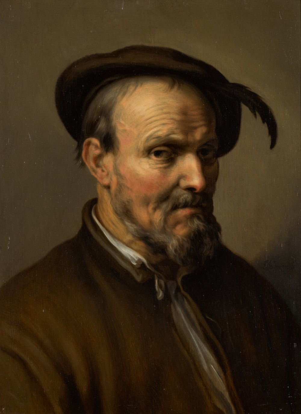 Buste d'un vieil homme - Abraham Bloemaert