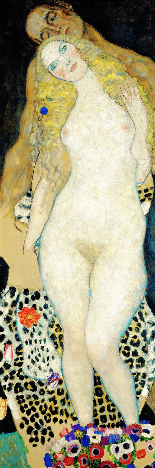 🌿🍎 Adam i Ewa – Gustav Klimt (1917–1918)