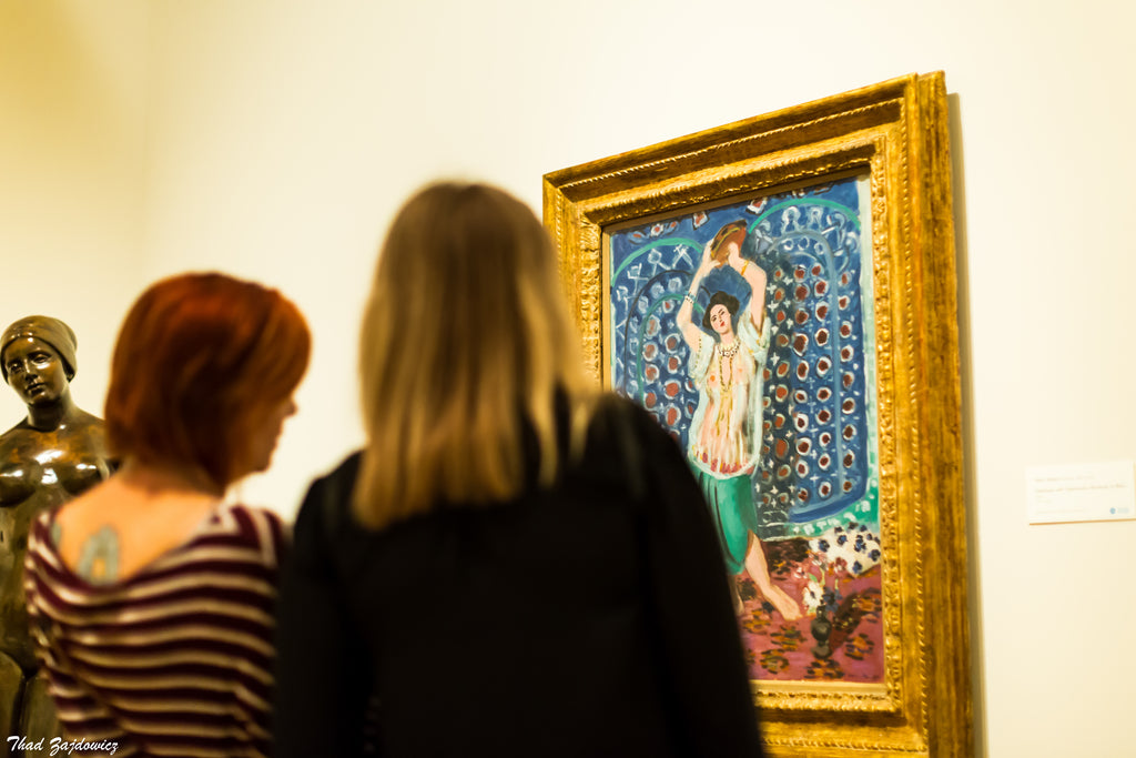 Odaliska z tamburynem (Harmonia w niebieskim) - Henri Matisse