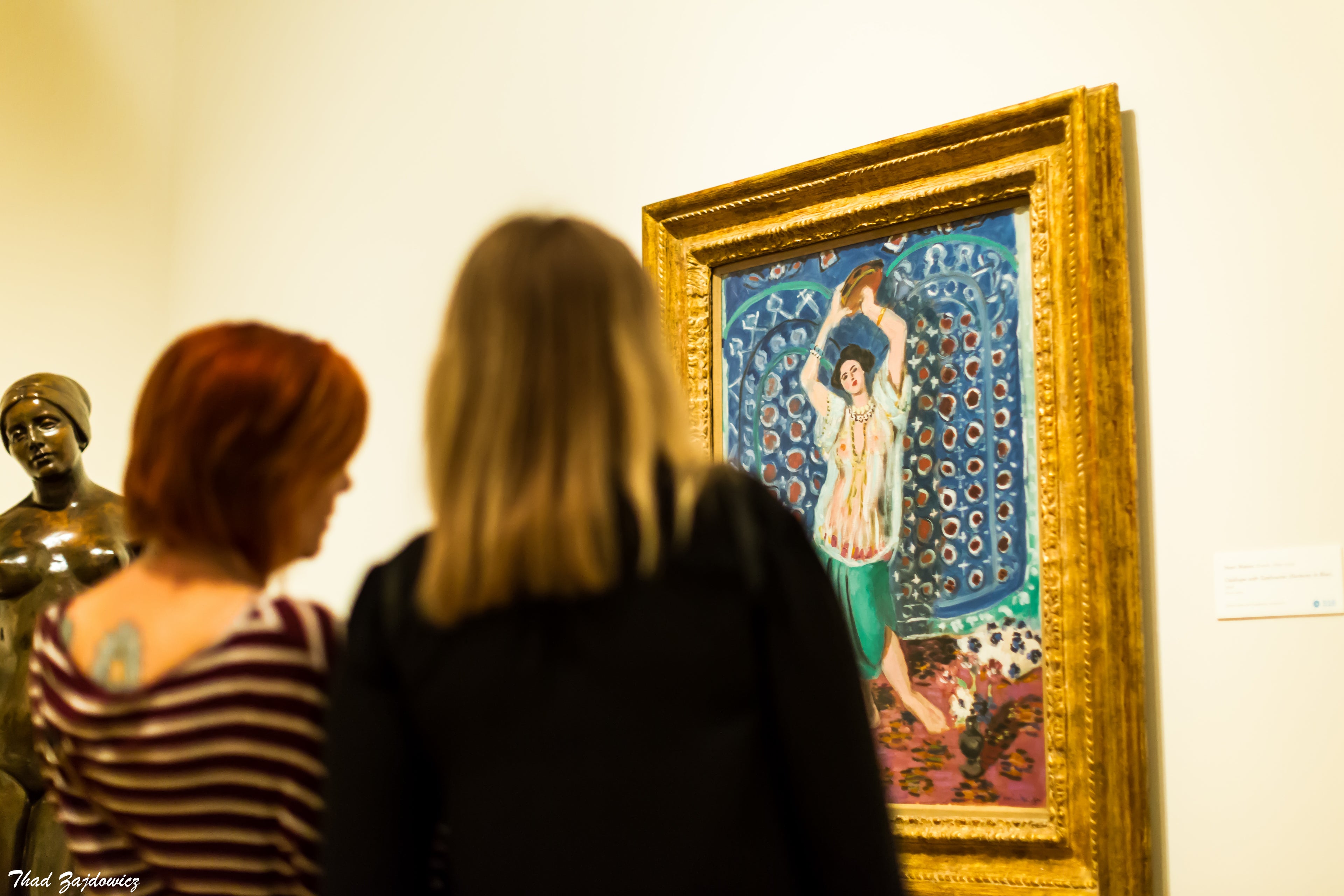 Odaliska z tamburynem (Harmonia w niebieskim) - Henri Matisse