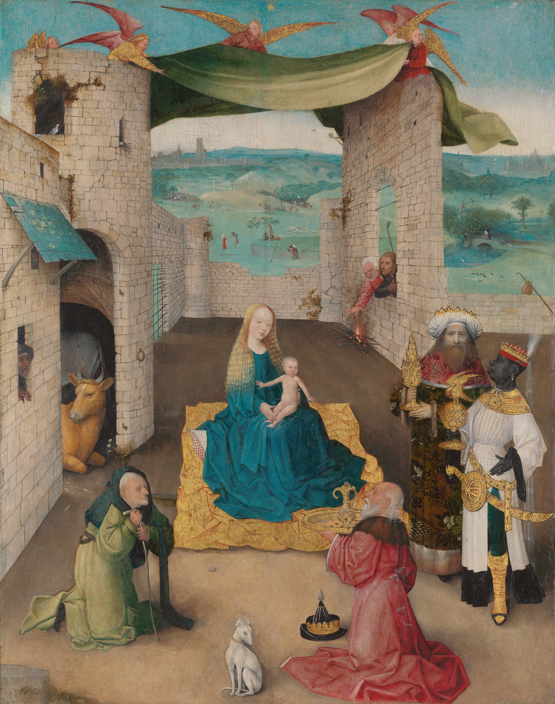 Adoracja Mędrców - Hieronymus Bosch