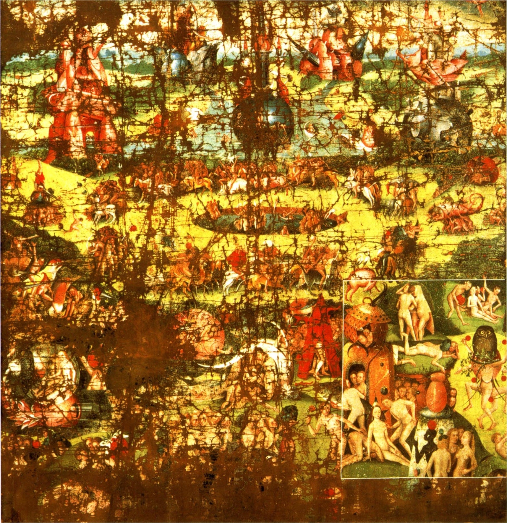 Ogród rozkoszy - Hieronymus Bosch