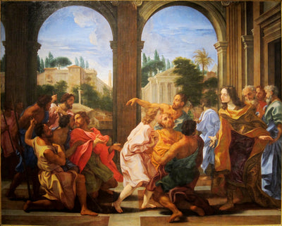 Joseph reconnu par ses frères - Giovanni Battista Gaulli