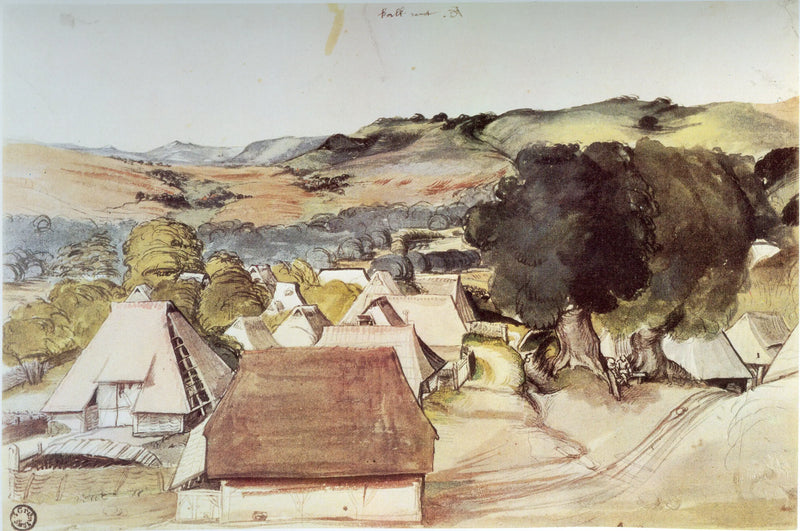 Widok na Kalchreuth - Albrecht Dürer