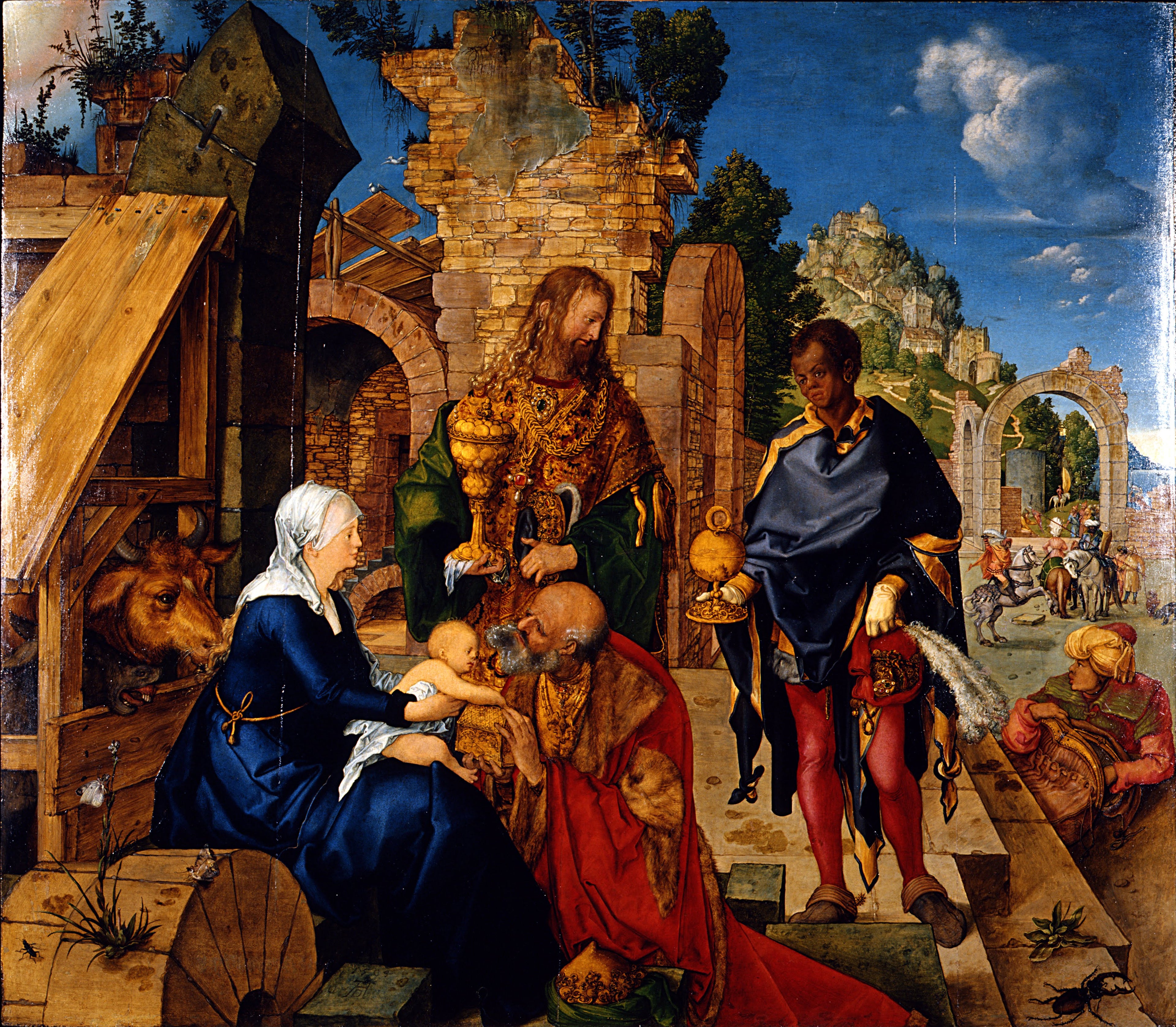 Adoracja Mędrców - Albrecht Dürer