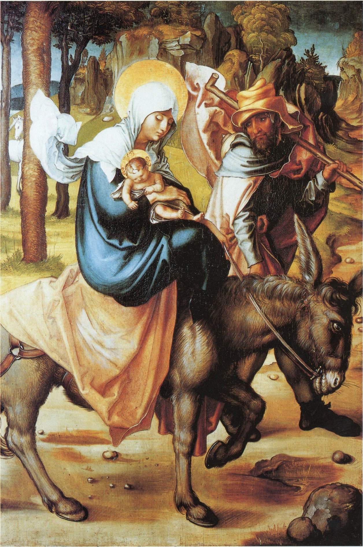 Ucieczka do Egiptu - Albrecht Dürer