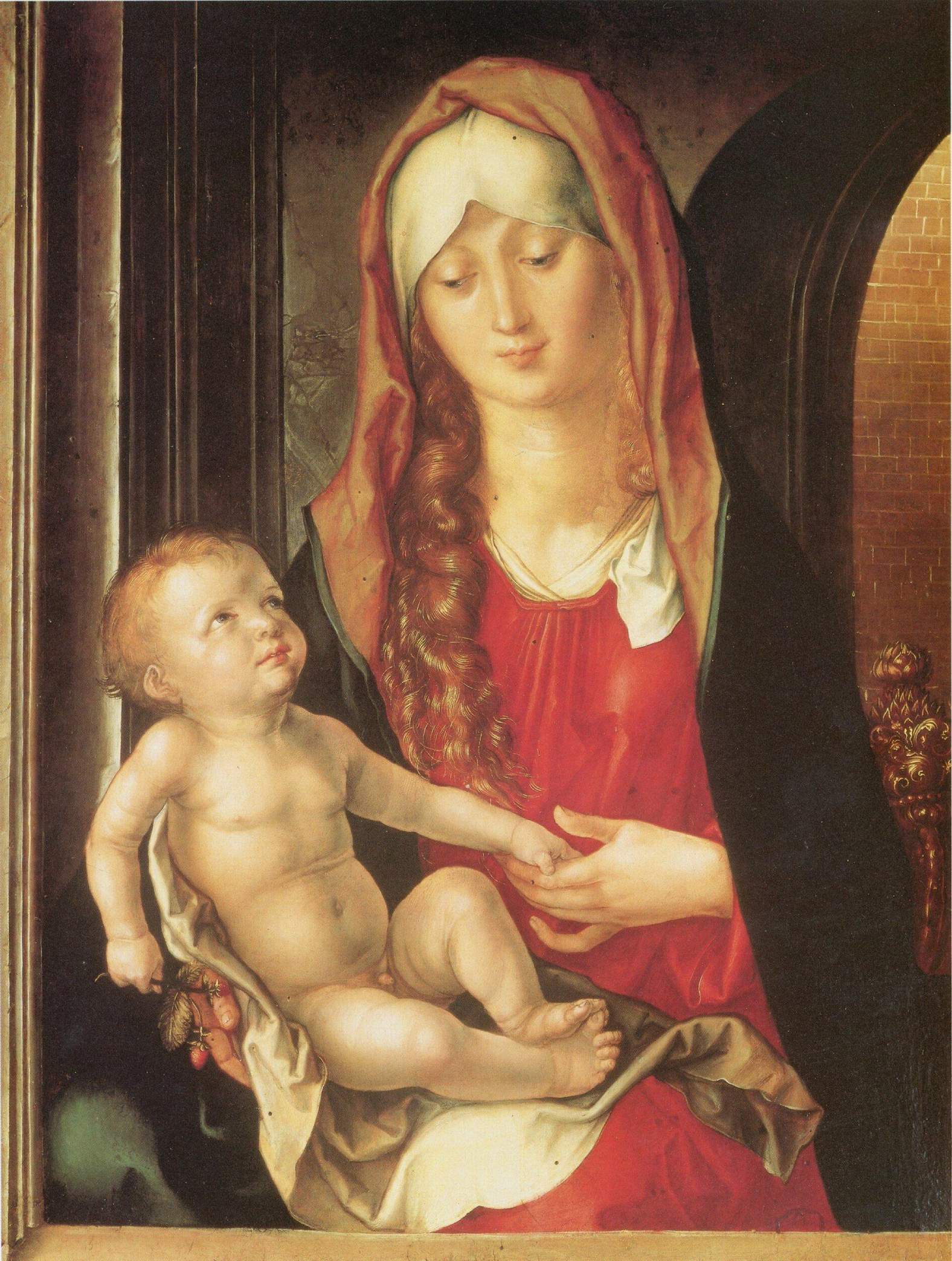 Madonna z Dzieciątkiem - Albrecht Dürer