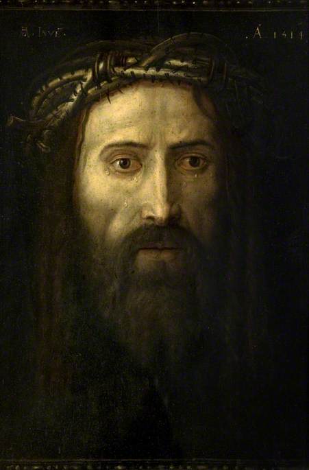Głowa Chrystusa ukoronowana cierniami - Albrecht Dürer