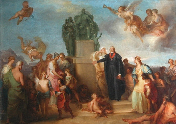Allégorie de la fondation de la Casa Pia de Belém - Domingos Sequeira