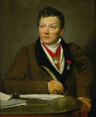 Reproduction du tableau « Portrait d'Alexandre Lenoir - Jacques-Louis David » par Alpha Reproduction en peinture à l’huile