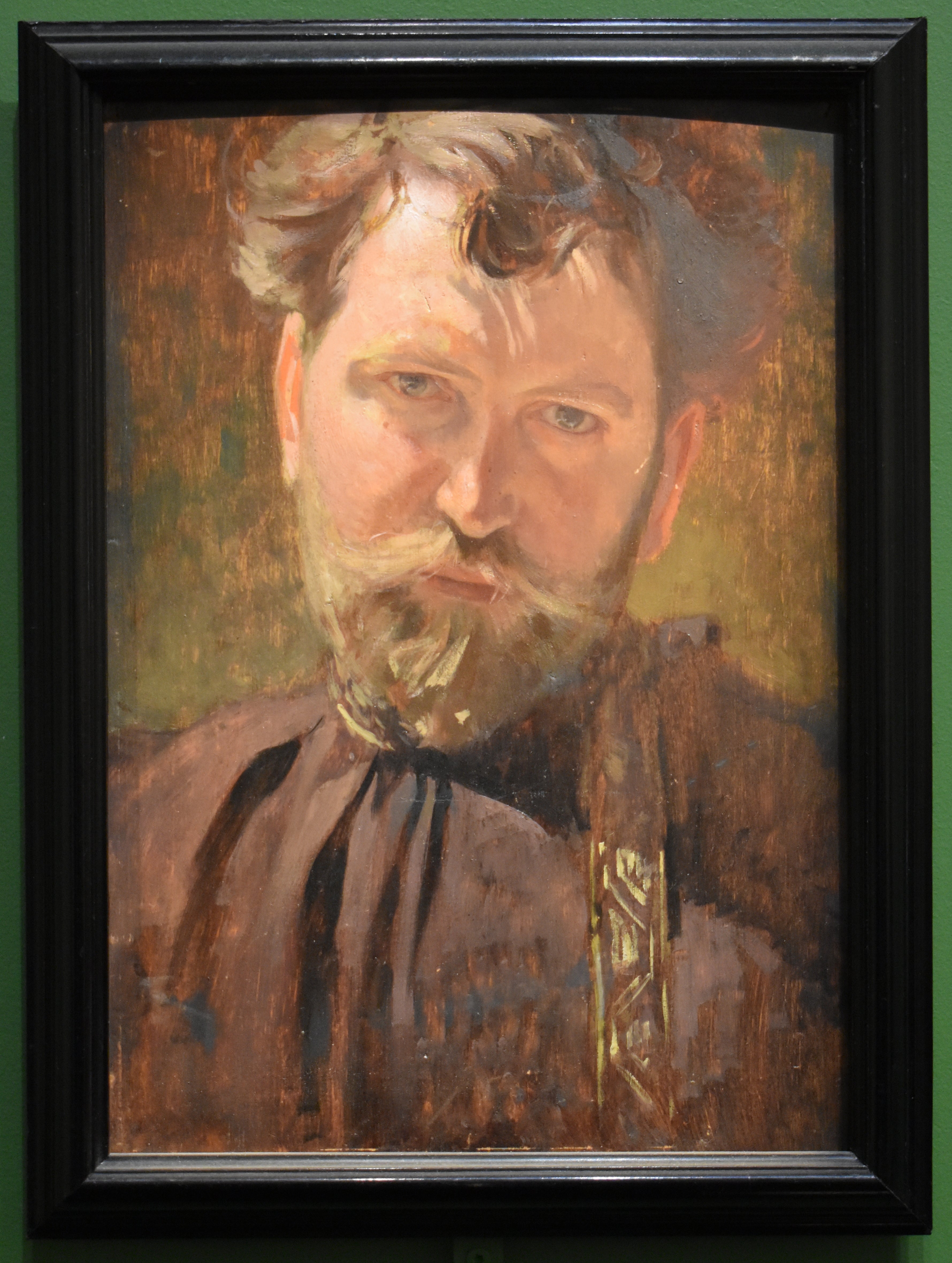 Autoportret (1899) - Alphonse Mucha