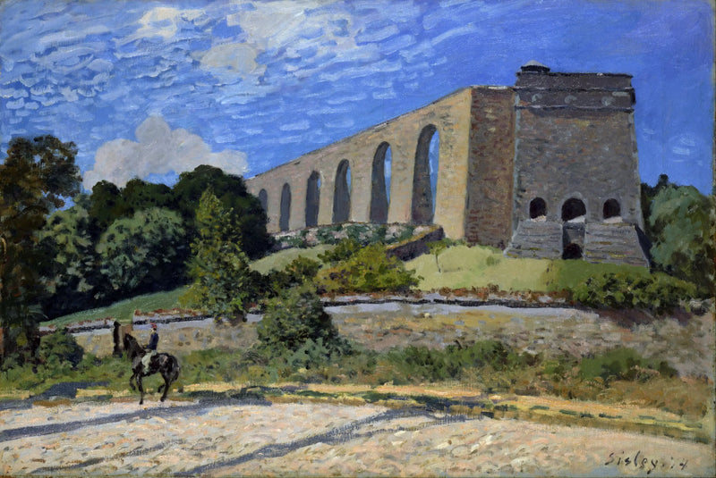 Akwedukt w Marly - Alfred Sisley