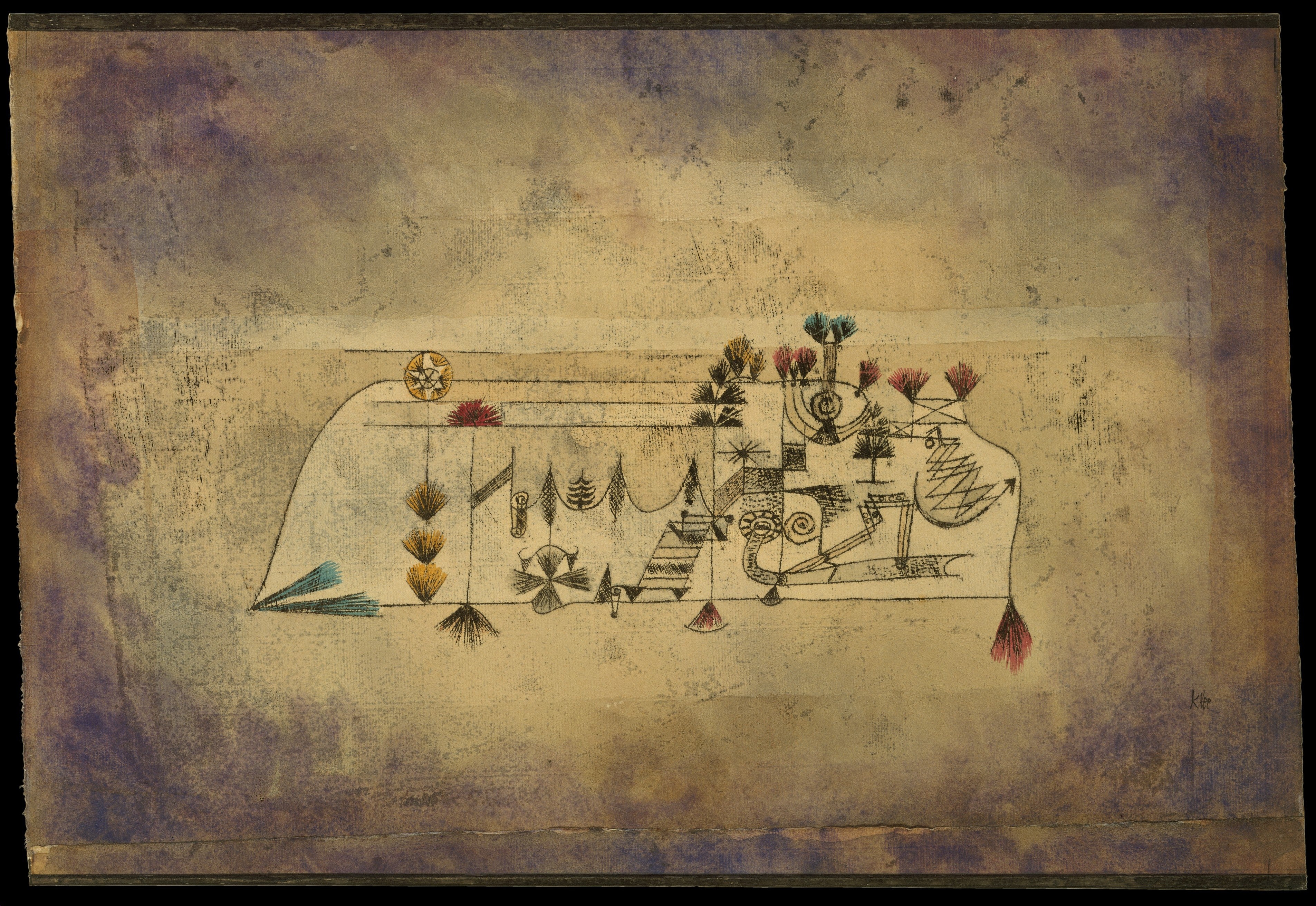 Obraz Dusz Wszystkich Świętych - Paul Klee