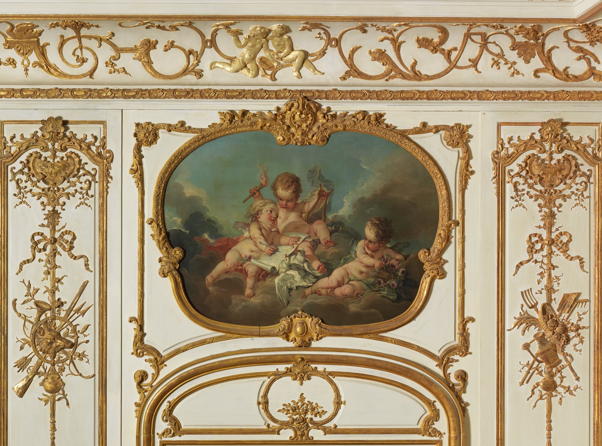 Allégorie de la poésie lyrique - François Boucher