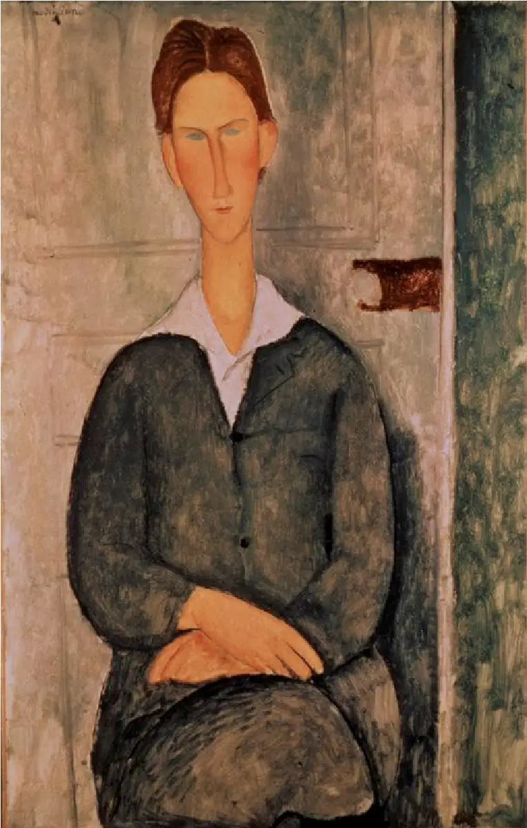 Portret Giovanotto de Capelli Rossi - Amedeo Modigliani