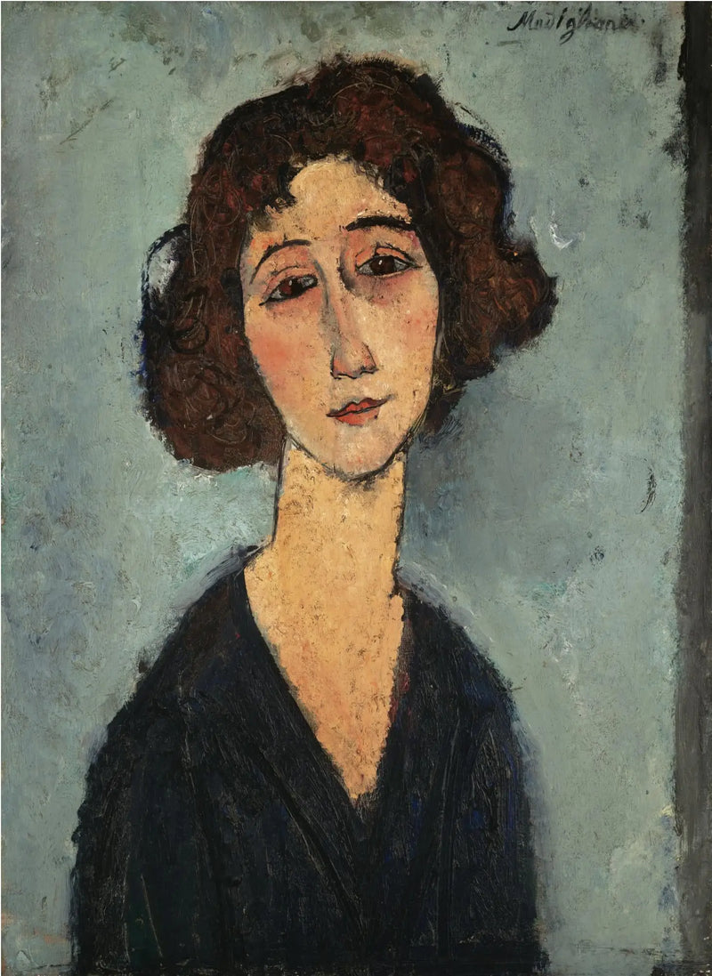 Młoda Kobieta (Totote de la Gaîté) - Amedeo Modigliani