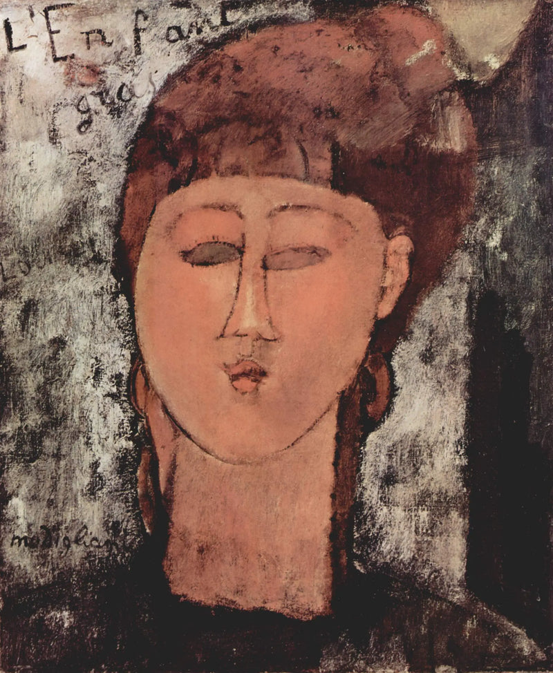 Gruby chłopiec - Amedeo Modigliani