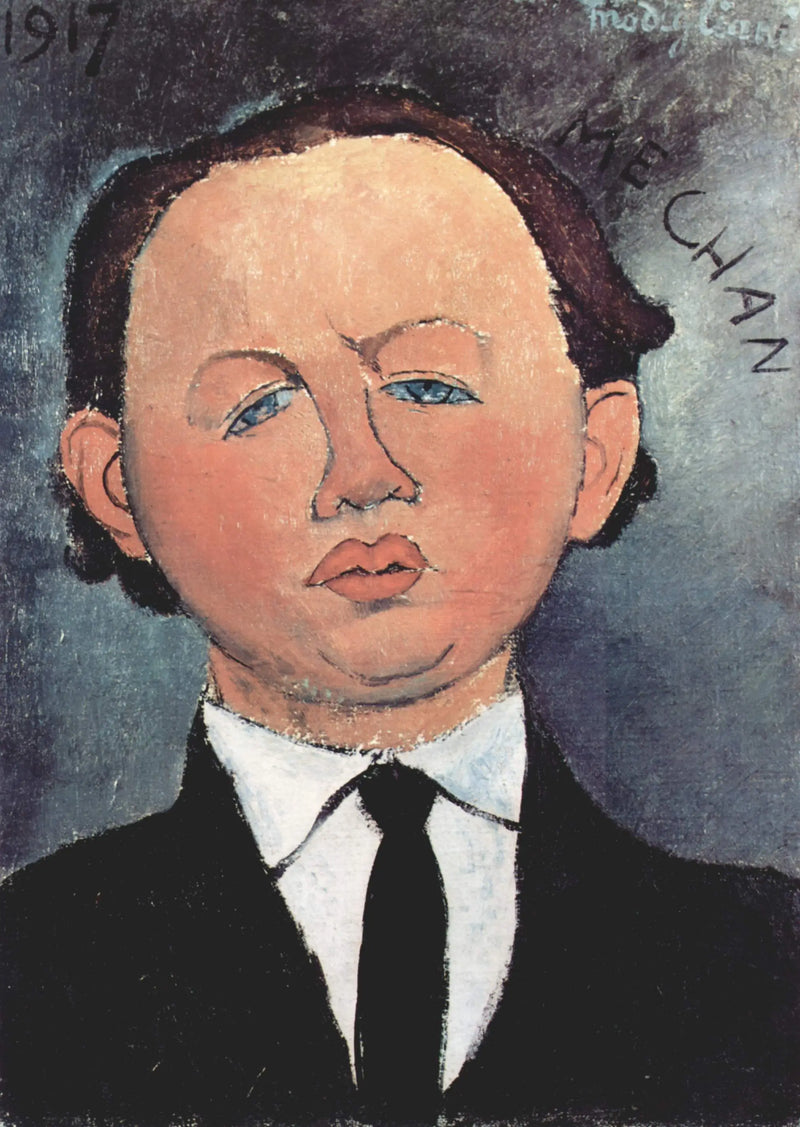 Portret Oscara Miestchaninoffa - Amedeo Modigliani