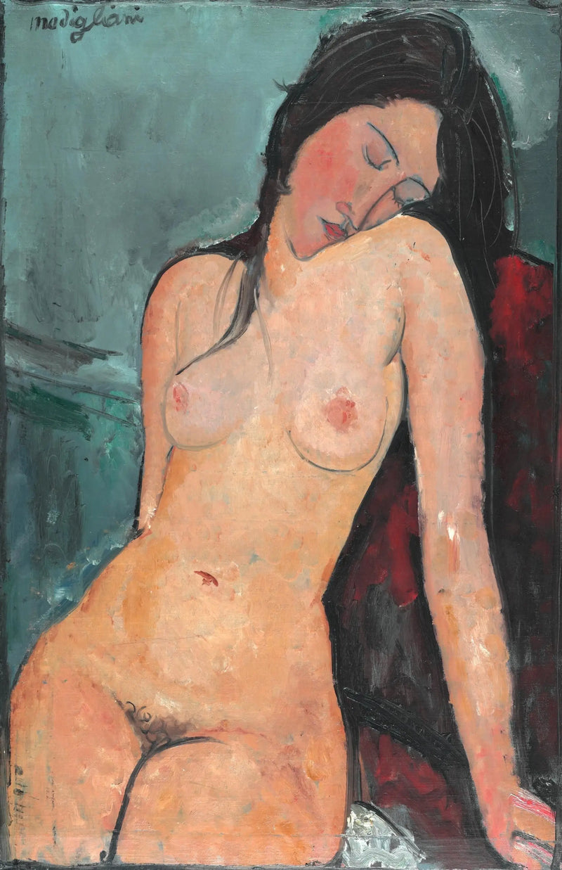 Nu siedzący - Amedeo Modigliani
