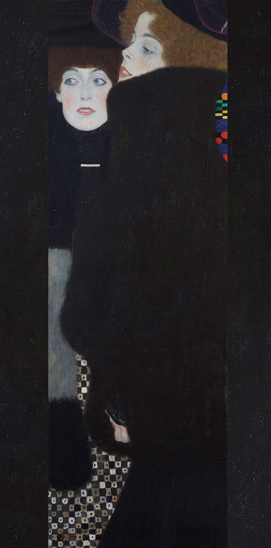 🖤 Przyjaciółki I (Siostry) – Gustav Klimt (1907)