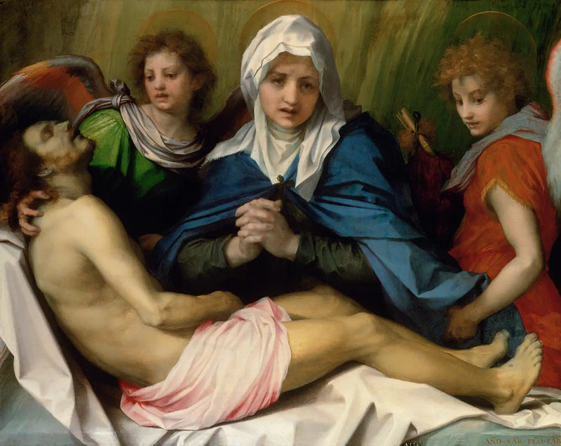 Lamentacja nad ciałem zmarłego Chrystusa - Andrea del Sarto
