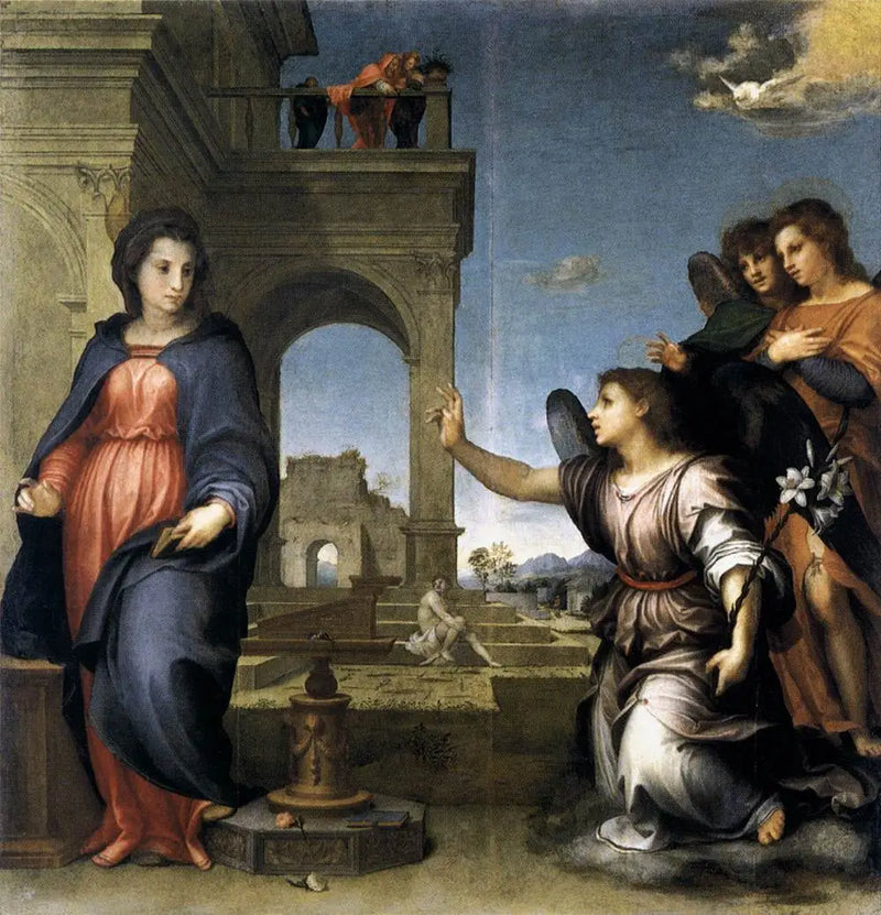 Zwiastowanie Marii - Andrea del Sarto
