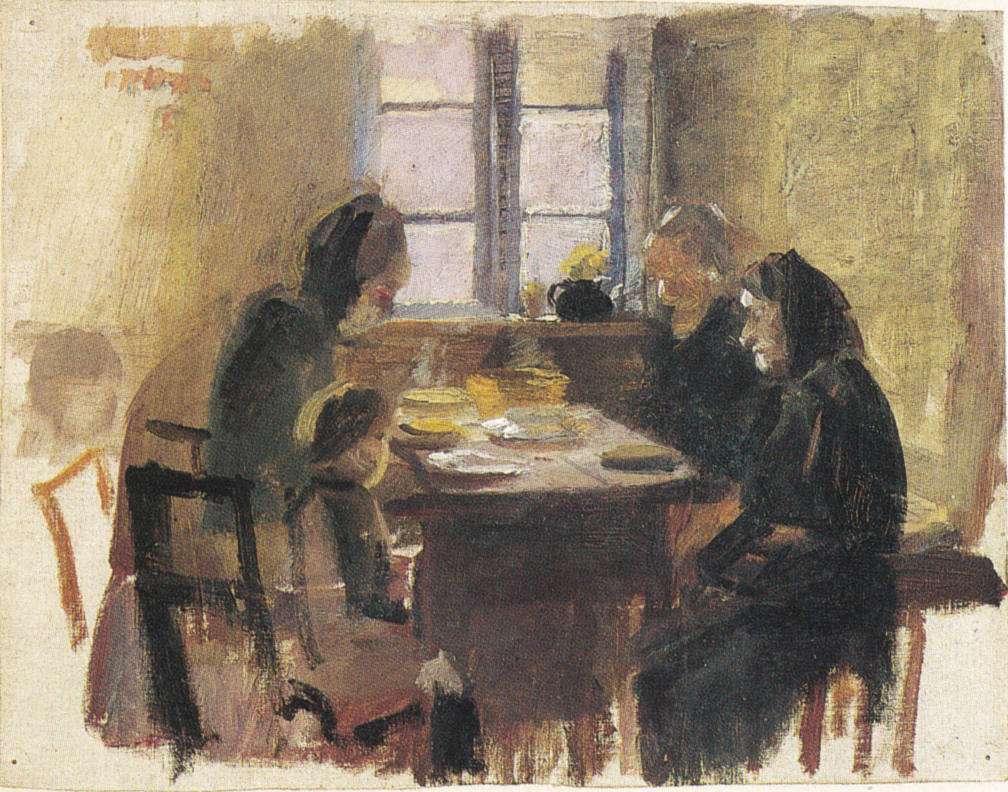 Dire la grâce (HAF3074) - Anna Ancher - Alpha Reproduction