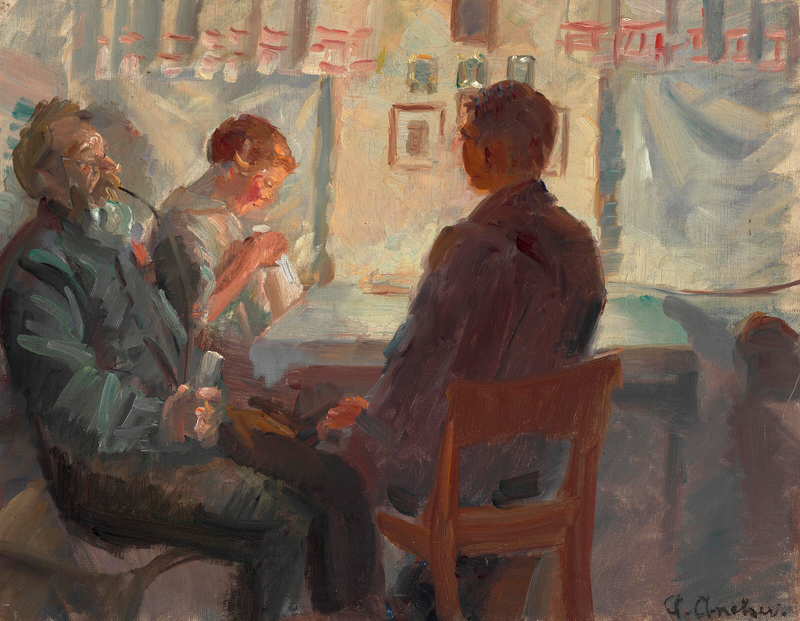 Wizyta kandydata. Studiować. - Anna Ancher