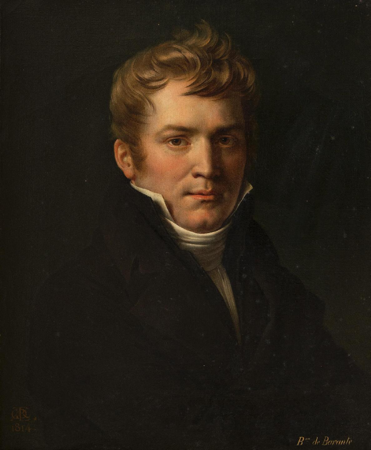 Portrait de Prosper de Barante - Anne-Louis Girodet