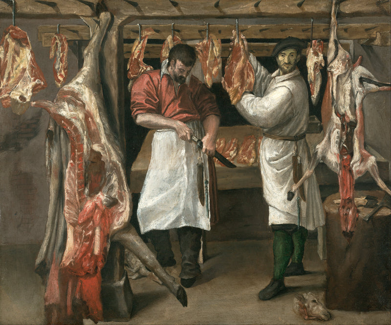 La Boucherie - Annibale Carracci