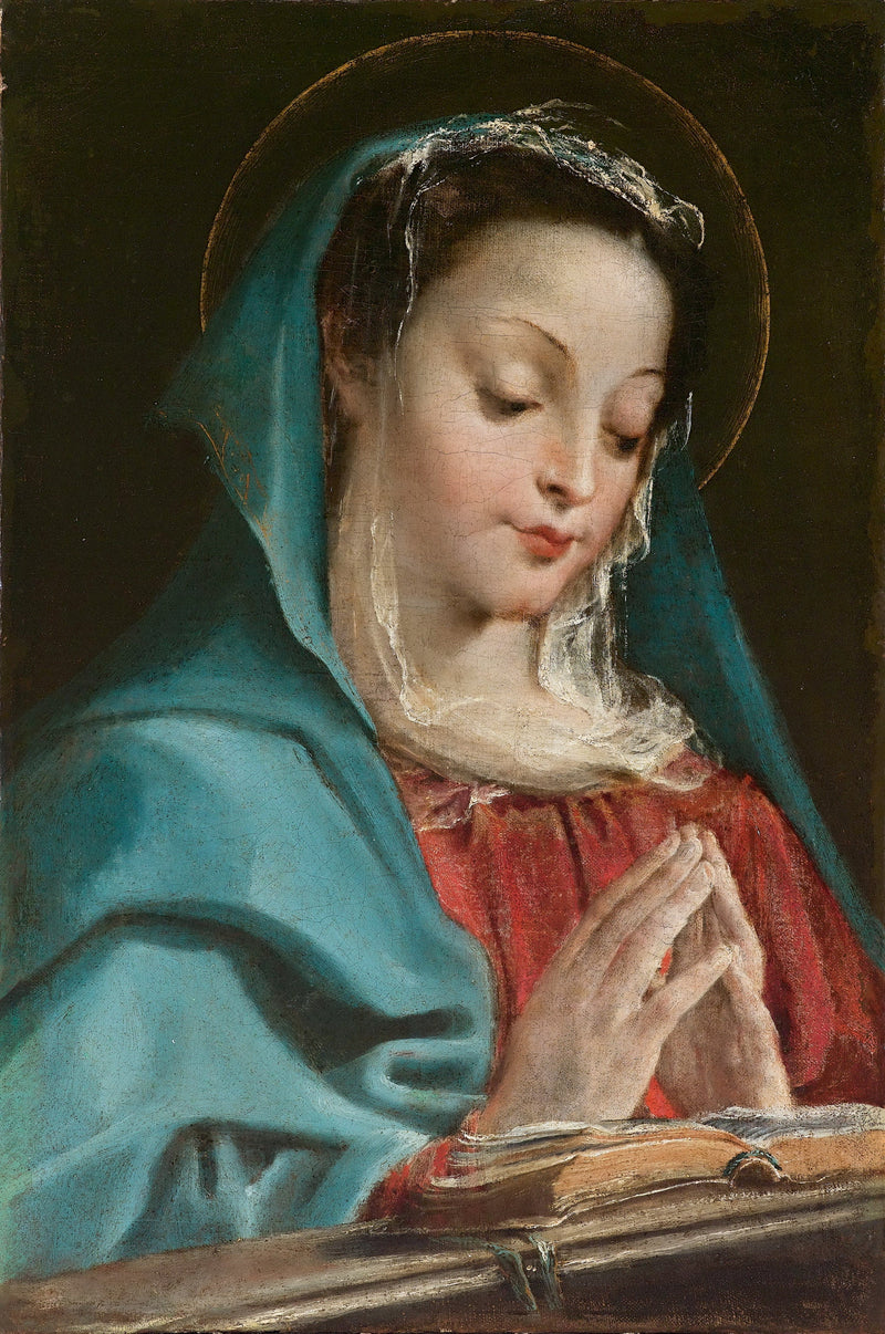 Maria w modlitwie - Annibale Carracci