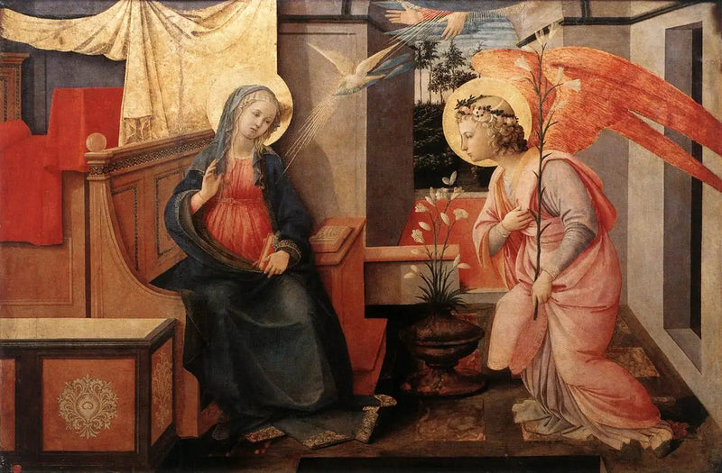 Zwiastowanie - Fra Filippo Lippi