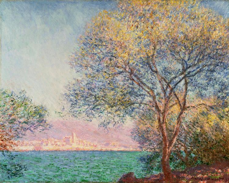 🌅 Antibes, rano – Claude Monet (1888)