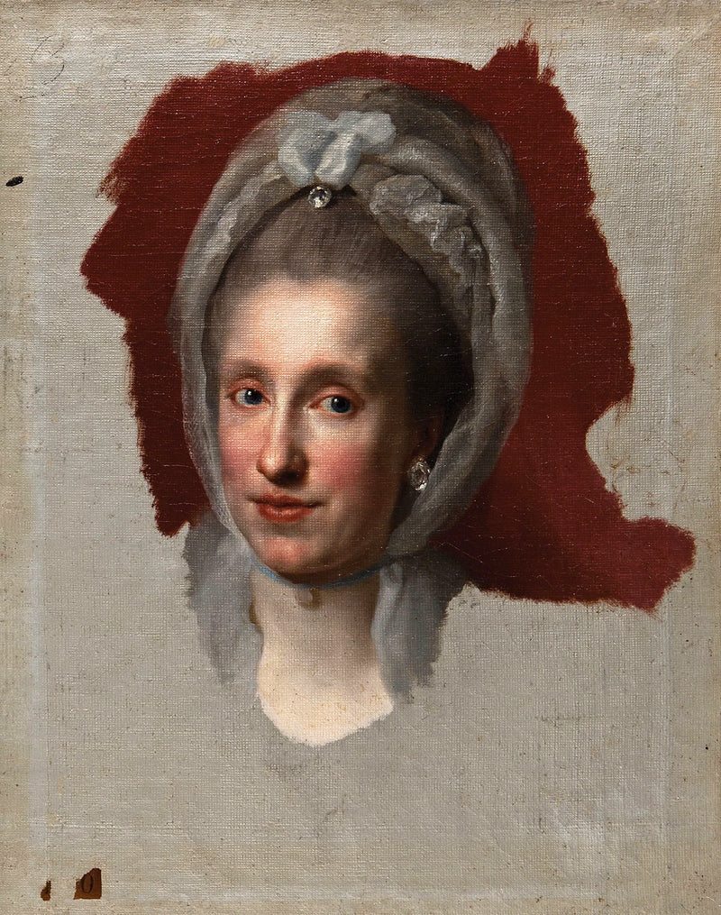 Portret Marie-Louise z Hiszpanii (1745-1792) - Anton Raphael Mengs